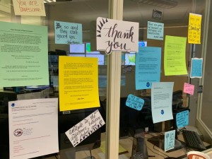 NWS OUN Thank-You Wall, Furlough 2019